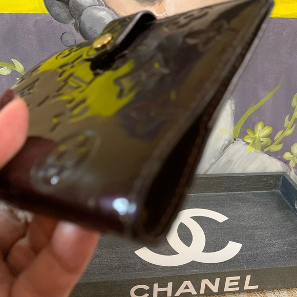 Louis Vuitton Vernis Agenda PM in Ox Blood. AB condition - Picture 7 of 7